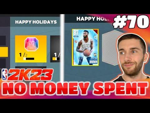 GALAXY OPAL CHRISTMAS EVENT DAY 1... LETS TALK ABOUT IT!! | NBA 2K23 MYTEAM NMS #70